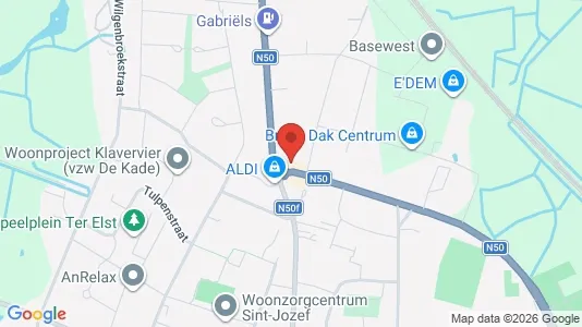 Apartments for rent i Oostkamp - kort over placeringen