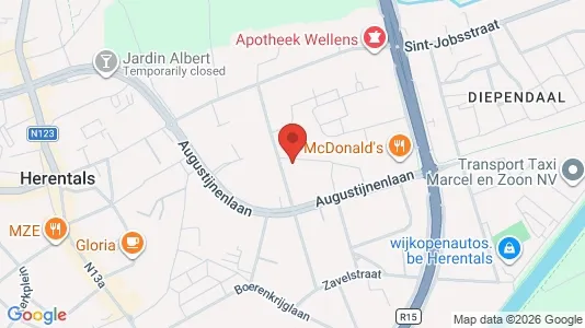 Apartments for rent i Herentals - kort over placeringen