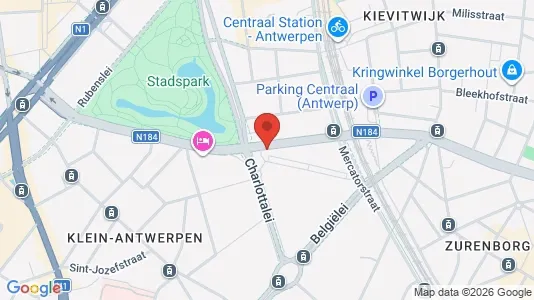 Apartments for rent i Stad Antwerp - kort over placeringen