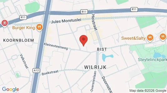 Apartments for rent i Antwerp Wilrijk - kort over placeringen