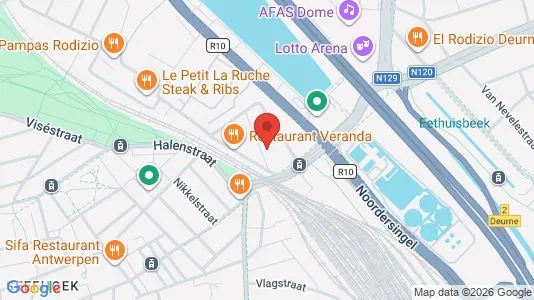 Apartments for rent i Stad Antwerp - kort over placeringen