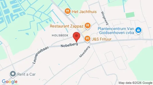 Apartments for rent i Holsbeek - kort over placeringen
