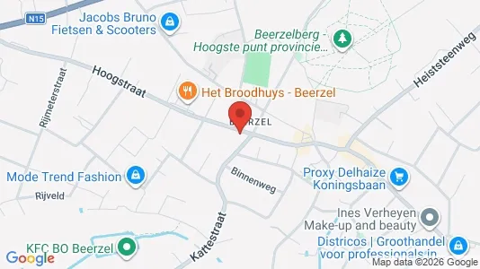 Apartments for rent i Putte - kort over placeringen