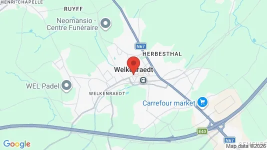 Apartments for rent i Welkenraedt - kort over placeringen