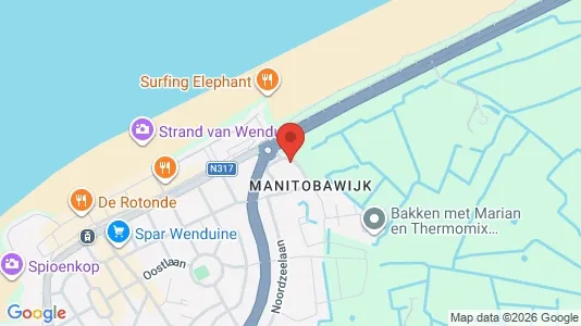 Apartments for rent i De Haan - kort over placeringen