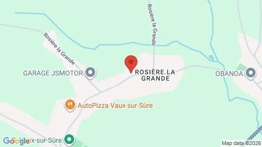 Apartments for rent i Vaux-sur-Sûre - kort over placeringen