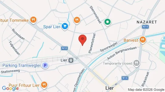 Apartments for rent i Lier - kort over placeringen
