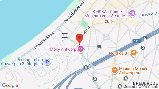 Apartments for rent i Stad Antwerp - kort over placeringen