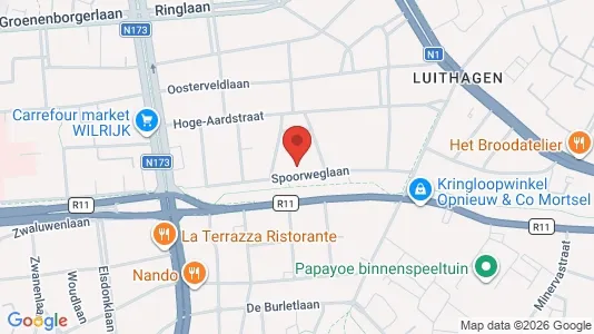 Apartments for rent i Antwerp Wilrijk - kort over placeringen