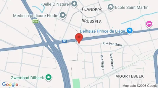 Apartments for rent i Brussels Sint-Jans-Molenbeek - kort over placeringen