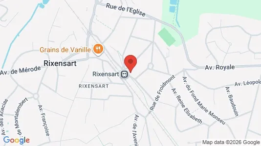 Apartments for rent i Rixensart - kort over placeringen