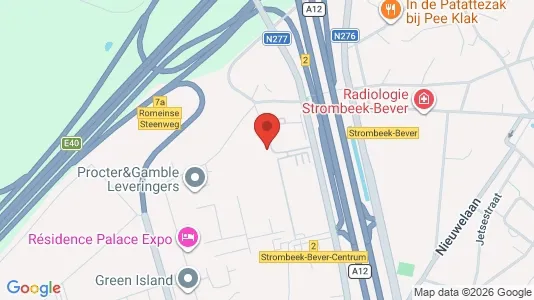 Apartments for rent i Grimbergen - kort over placeringen