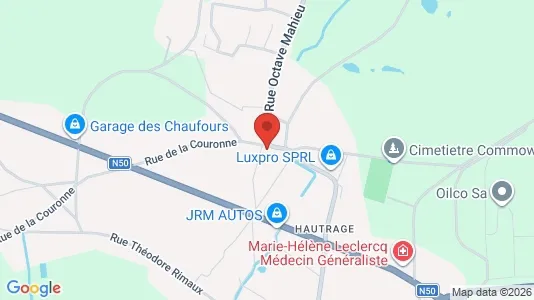 Apartments for rent i Saint-Ghislain - kort over placeringen
