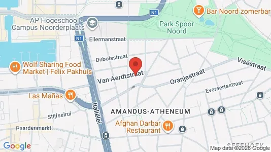 Apartments for rent i Stad Antwerp - kort over placeringen