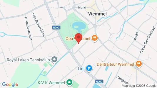 Apartments for rent i Wemmel - kort over placeringen