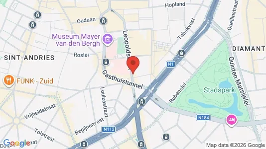 Apartments for rent i Stad Antwerp - kort over placeringen