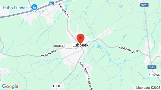 Houses for rent i Lubbeek - kort over placeringen
