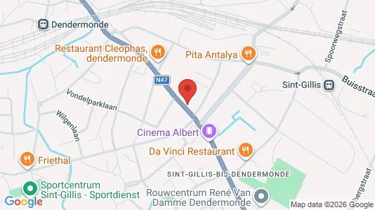 Apartments for rent i Dendermonde - kort over placeringen