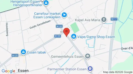 Apartments for rent i Essen - kort over placeringen