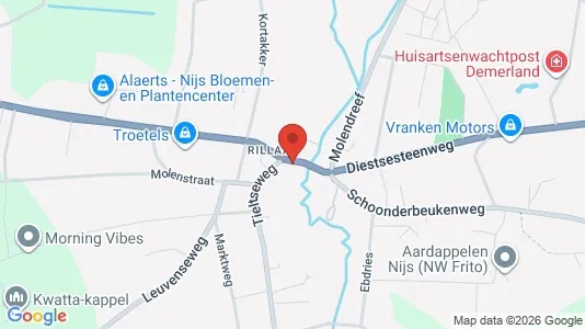 Apartments for rent i Aarschot - kort over placeringen