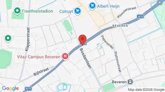 Apartments for rent i Beveren - kort over placeringen