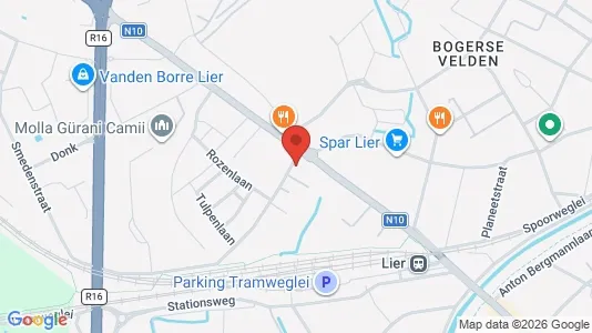 Apartments for rent i Lier - kort over placeringen