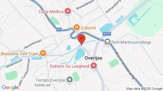 Apartments for rent i Overijse - kort over placeringen
