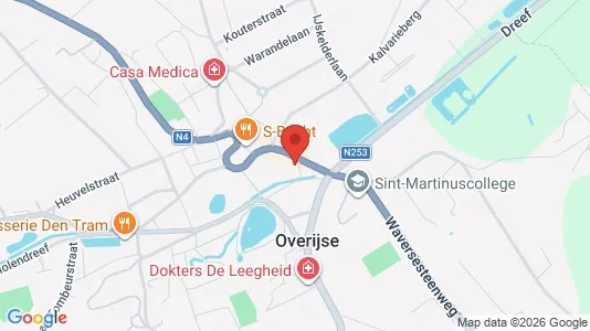 Apartments for rent i Overijse - kort over placeringen