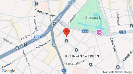 Apartments for rent i Stad Antwerp - kort over placeringen