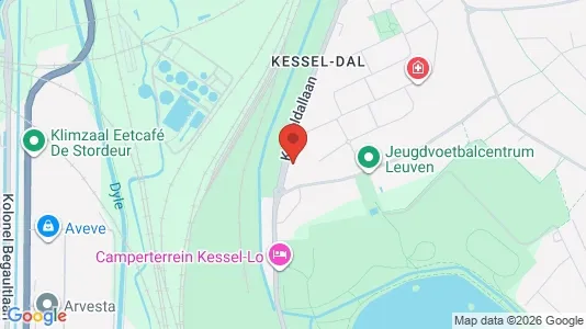 Apartments for rent i Leuven - kort over placeringen
