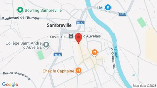 Apartments for rent i Sambreville - kort over placeringen