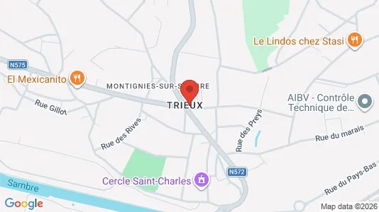 Apartments for rent i Charleroi - kort over placeringen