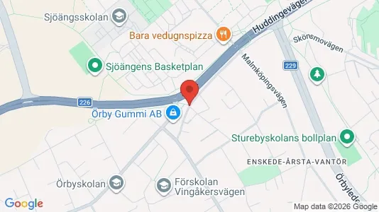 Apartments for rent i Stockholm South - kort over placeringen