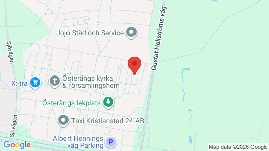 Apartments for rent i Kristianstad - kort over placeringen