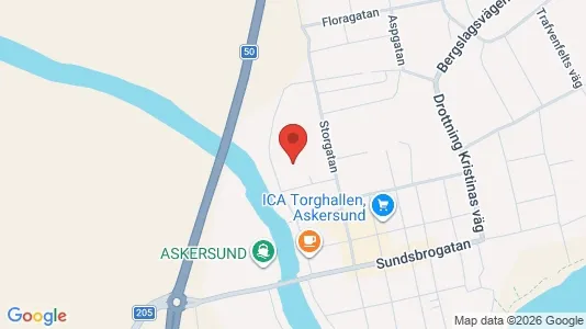 Apartments for rent i Askersund - kort over placeringen