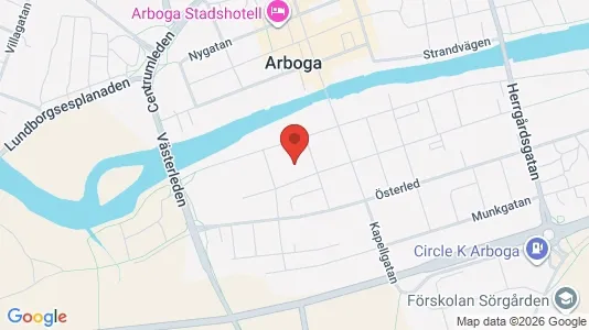 Apartments for rent i Arboga - kort over placeringen