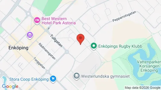 Apartments for rent i Enköping - kort over placeringen