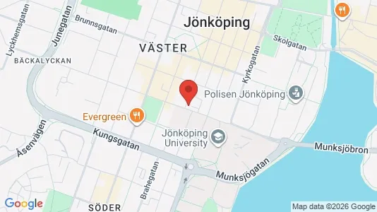 Apartments for rent i Jönköping - kort over placeringen