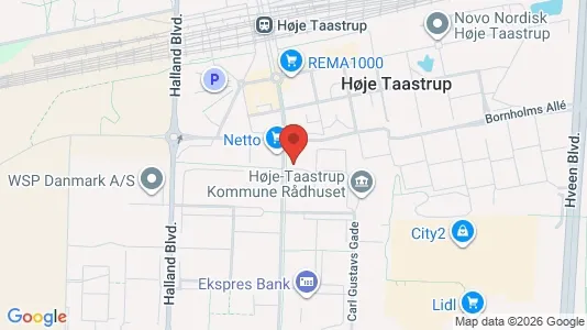 Apartments for rent i Taastrup - kort over placeringen