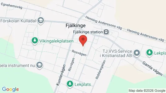 Apartments for rent i Kristianstad - kort over placeringen