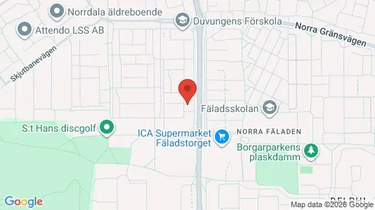 Apartments for rent i Lund - kort over placeringen