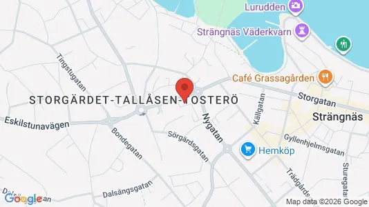 Apartments for rent i Strängnäs - kort over placeringen