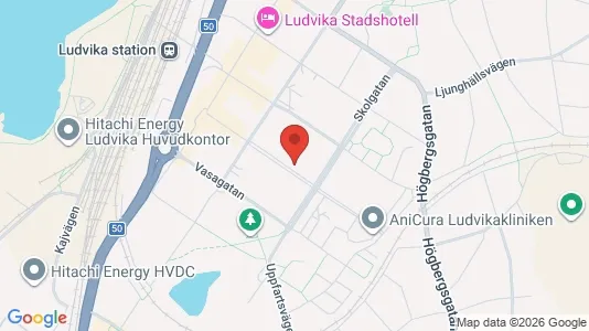 Apartments for rent i Ludvika - kort over placeringen