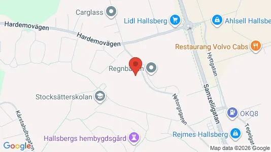 Apartments for rent i Hallsberg - kort over placeringen