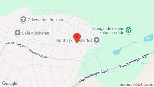 Apartments for rent i Skellefteå - kort over placeringen
