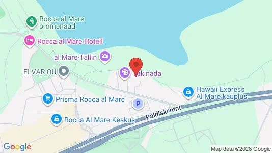 Apartments for rent i Tallinn Kesklinna - kort over placeringen
