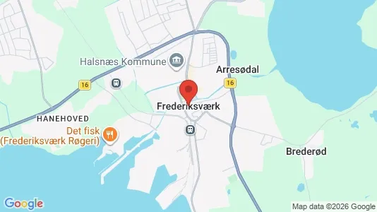 Houses for rent i Frederiksværk - kort over placeringen