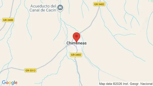 Houses for rent i Chimeneas - kort over placeringen