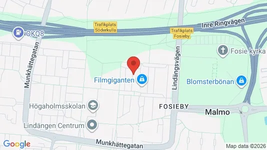 Apartments for rent i Fosie - kort over placeringen
