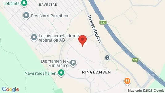 Apartments for rent i Norrköping - kort over placeringen